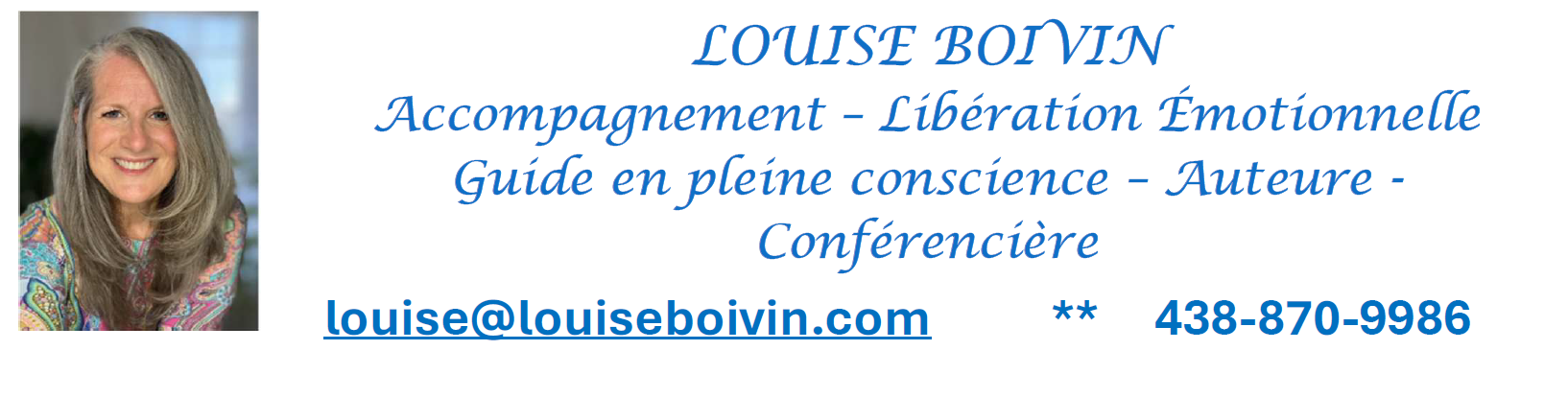 Louise Boivin Accompagnement